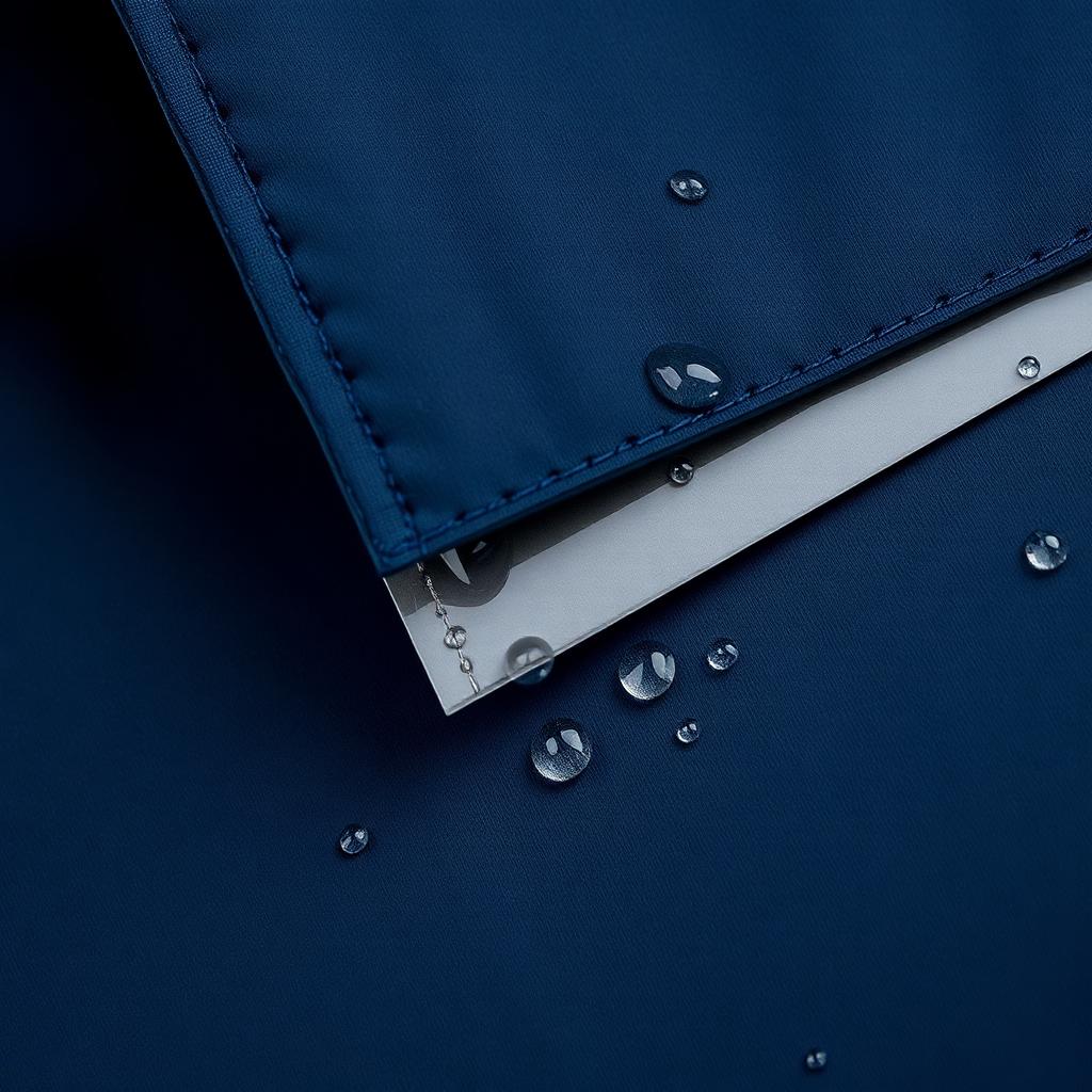 Layered waterproof coated laminated technical membrane fabric